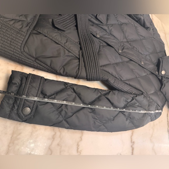 NWT Burberry Brit Black Puffer Coat with removable hood/belt - Picture 16 of 16